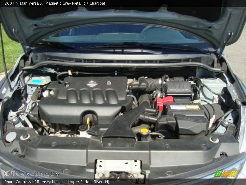 Magnetic Grey Metallic / Charcoal 2007 Nissan Versa S