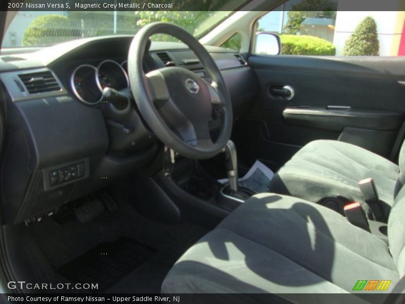 Magnetic Grey Metallic / Charcoal 2007 Nissan Versa S