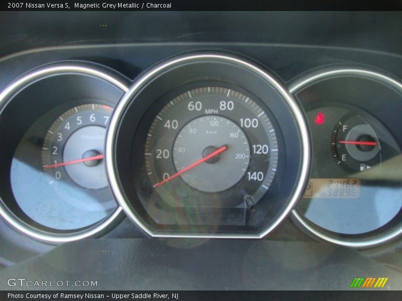 Magnetic Grey Metallic / Charcoal 2007 Nissan Versa S