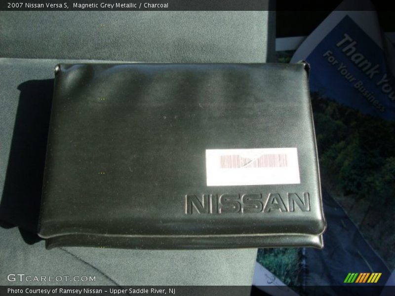 Magnetic Grey Metallic / Charcoal 2007 Nissan Versa S