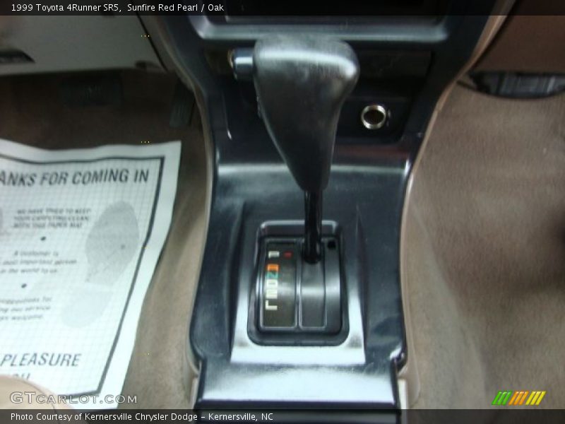  1999 4Runner SR5 4 Speed Automatic Shifter