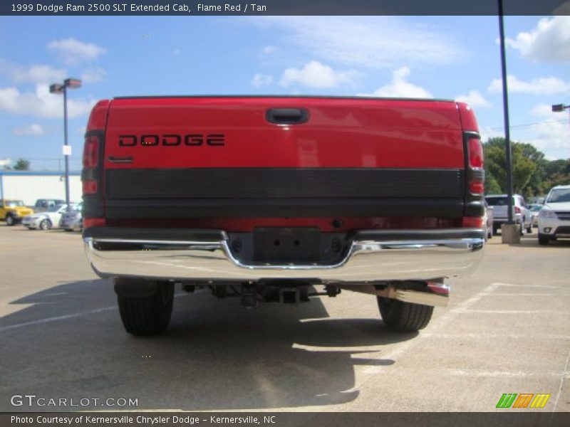 Flame Red / Tan 1999 Dodge Ram 2500 SLT Extended Cab