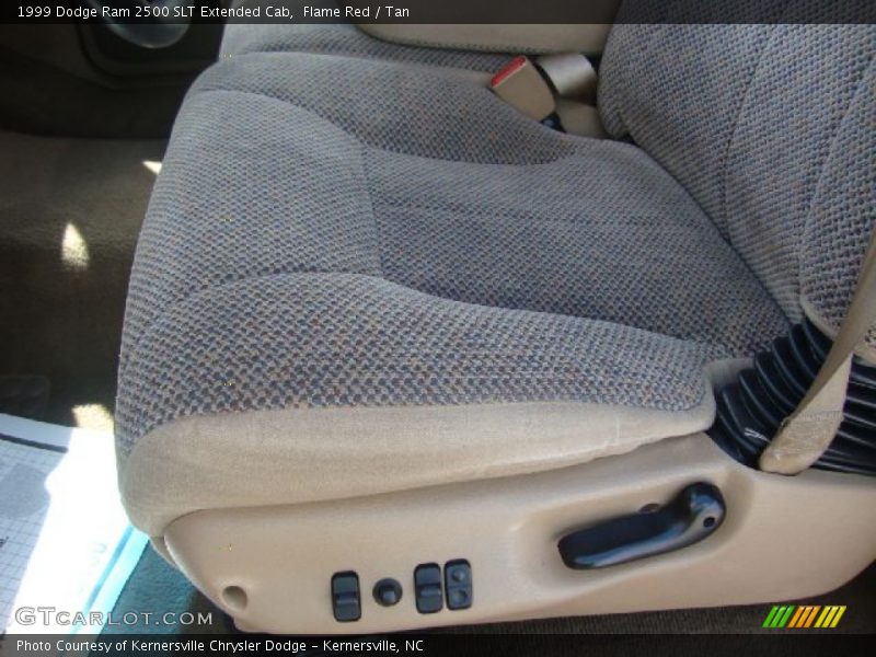 Flame Red / Tan 1999 Dodge Ram 2500 SLT Extended Cab