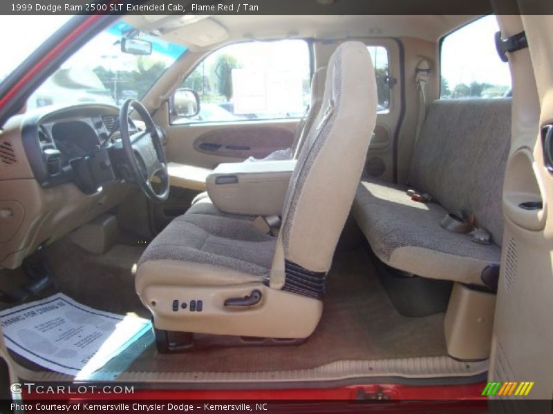  1999 Ram 2500 SLT Extended Cab Tan Interior