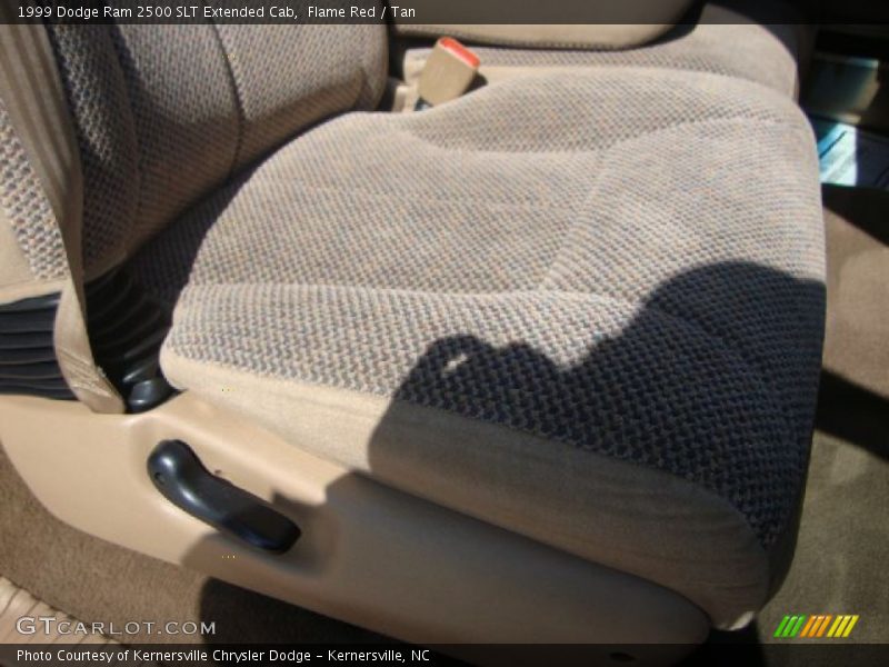Flame Red / Tan 1999 Dodge Ram 2500 SLT Extended Cab