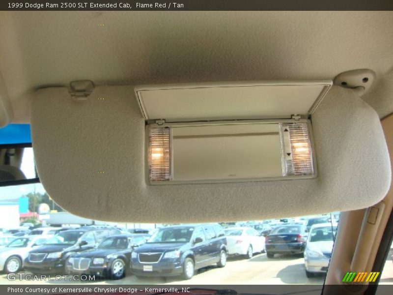 Flame Red / Tan 1999 Dodge Ram 2500 SLT Extended Cab