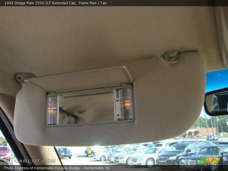 Flame Red / Tan 1999 Dodge Ram 2500 SLT Extended Cab