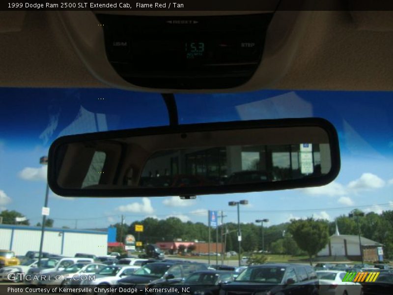 Flame Red / Tan 1999 Dodge Ram 2500 SLT Extended Cab
