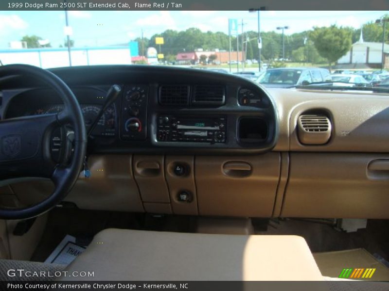 Flame Red / Tan 1999 Dodge Ram 2500 SLT Extended Cab