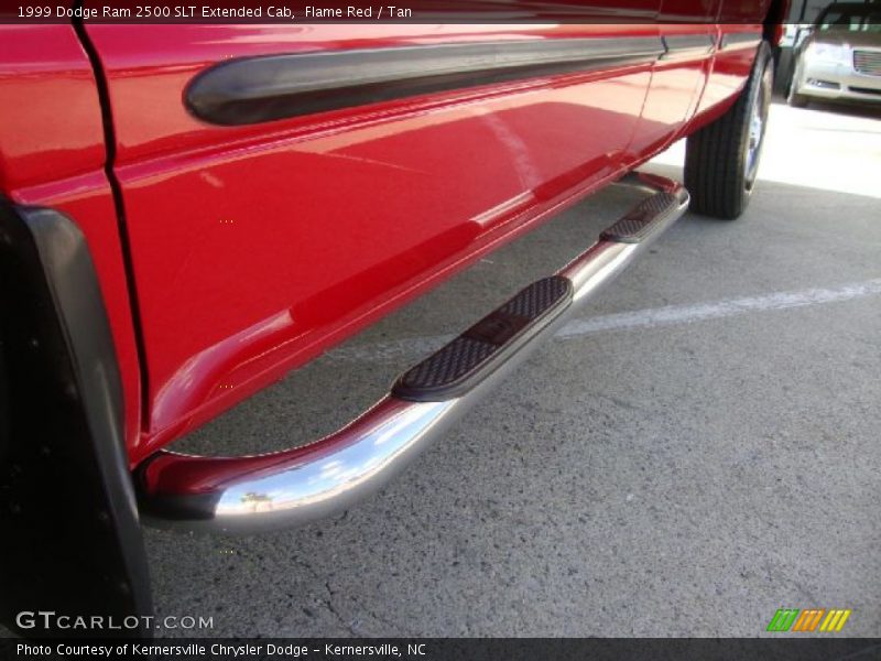 Flame Red / Tan 1999 Dodge Ram 2500 SLT Extended Cab