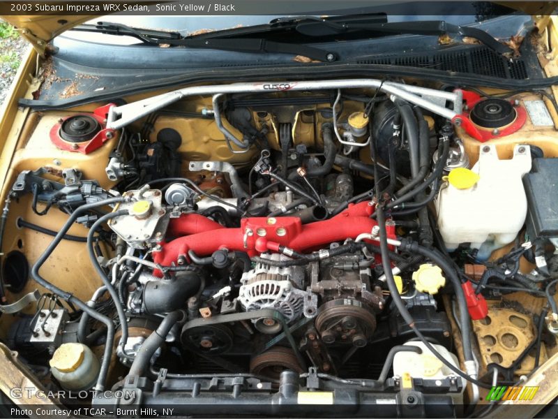  2003 Impreza WRX Sedan Engine - 2.0 Liter Turbocharged Liter DOHC 16-Valve Flat 4 Cylinder