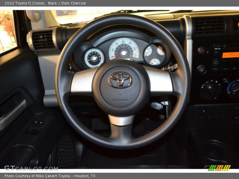 Black / Dark Charcoal 2010 Toyota FJ Cruiser