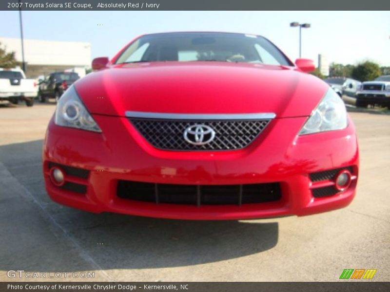 Absolutely Red / Ivory 2007 Toyota Solara SE Coupe