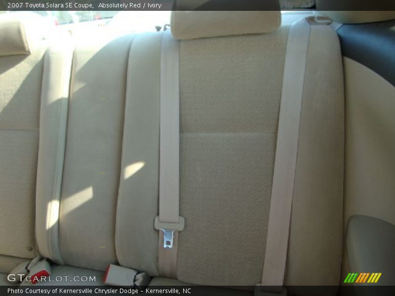 Absolutely Red / Ivory 2007 Toyota Solara SE Coupe