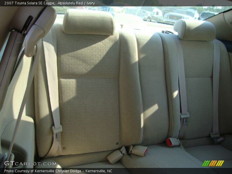 Absolutely Red / Ivory 2007 Toyota Solara SE Coupe