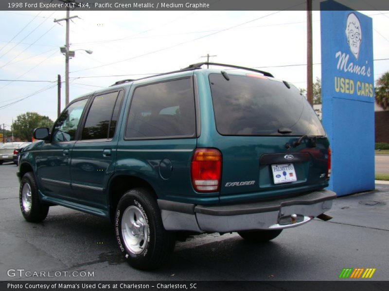 Pacific Green Metallic / Medium Graphite 1998 Ford Explorer XLT 4x4
