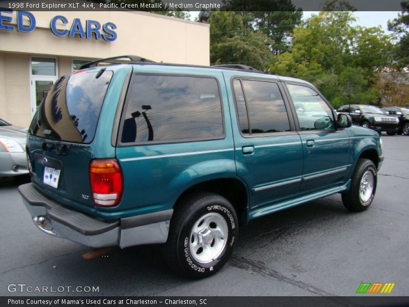 Pacific Green Metallic / Medium Graphite 1998 Ford Explorer XLT 4x4