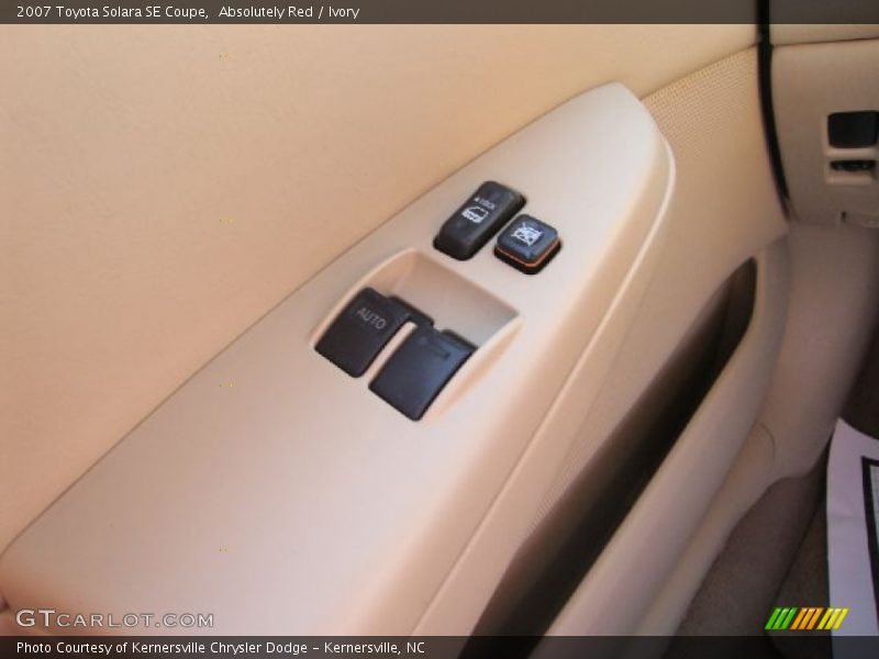 Absolutely Red / Ivory 2007 Toyota Solara SE Coupe