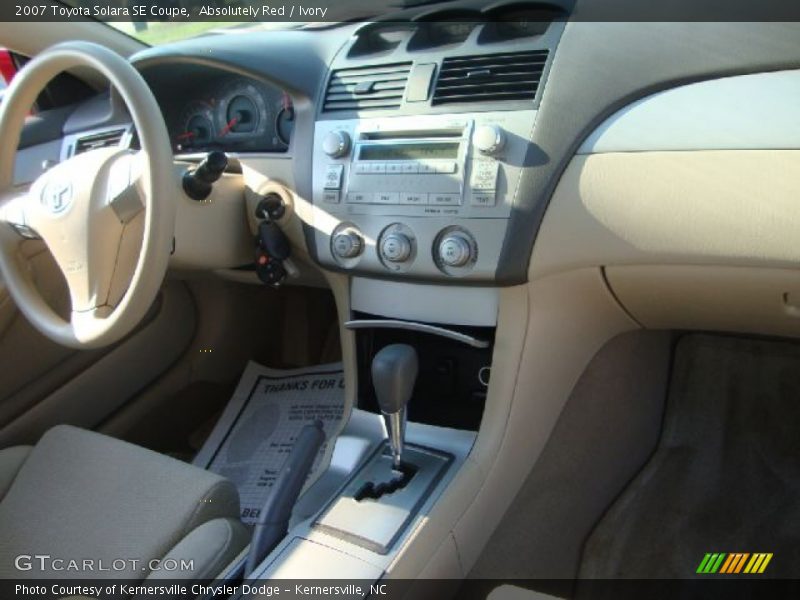 Absolutely Red / Ivory 2007 Toyota Solara SE Coupe