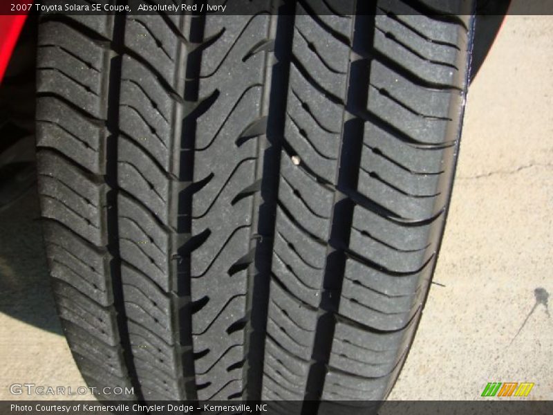 Absolutely Red / Ivory 2007 Toyota Solara SE Coupe