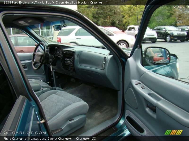 Pacific Green Metallic / Medium Graphite 1998 Ford Explorer XLT 4x4