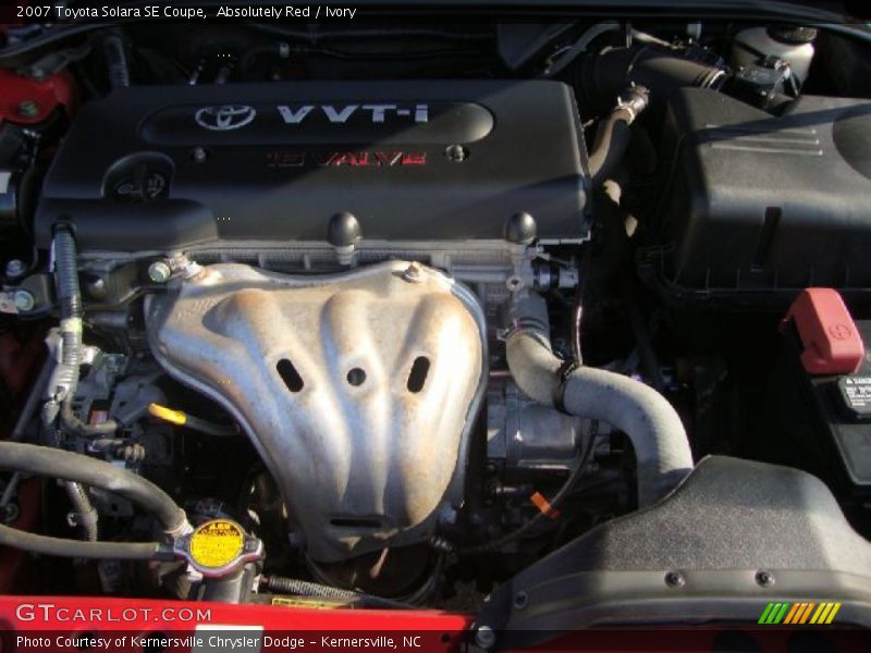 Absolutely Red / Ivory 2007 Toyota Solara SE Coupe