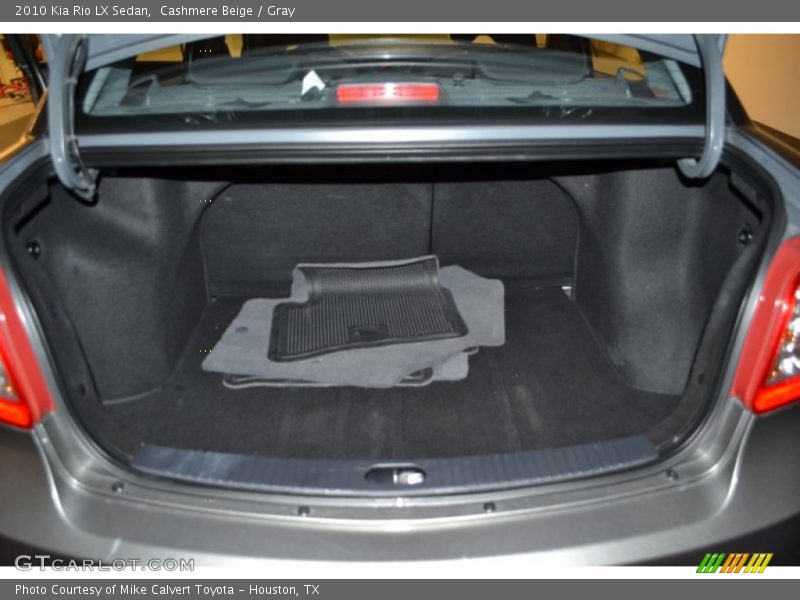 Cashmere Beige / Gray 2010 Kia Rio LX Sedan