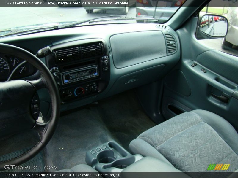 Pacific Green Metallic / Medium Graphite 1998 Ford Explorer XLT 4x4