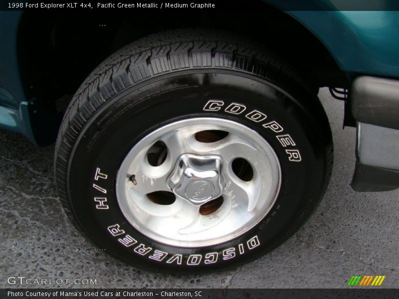 Pacific Green Metallic / Medium Graphite 1998 Ford Explorer XLT 4x4