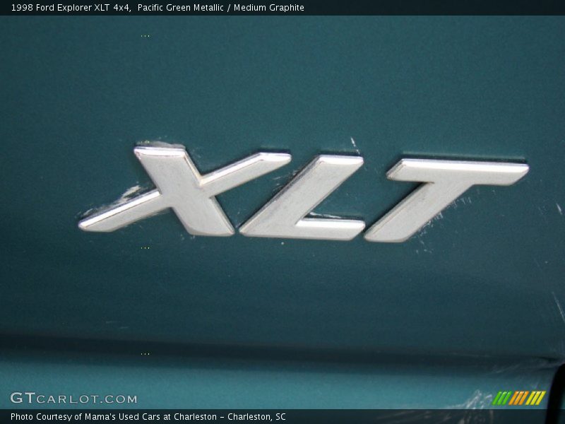Pacific Green Metallic / Medium Graphite 1998 Ford Explorer XLT 4x4