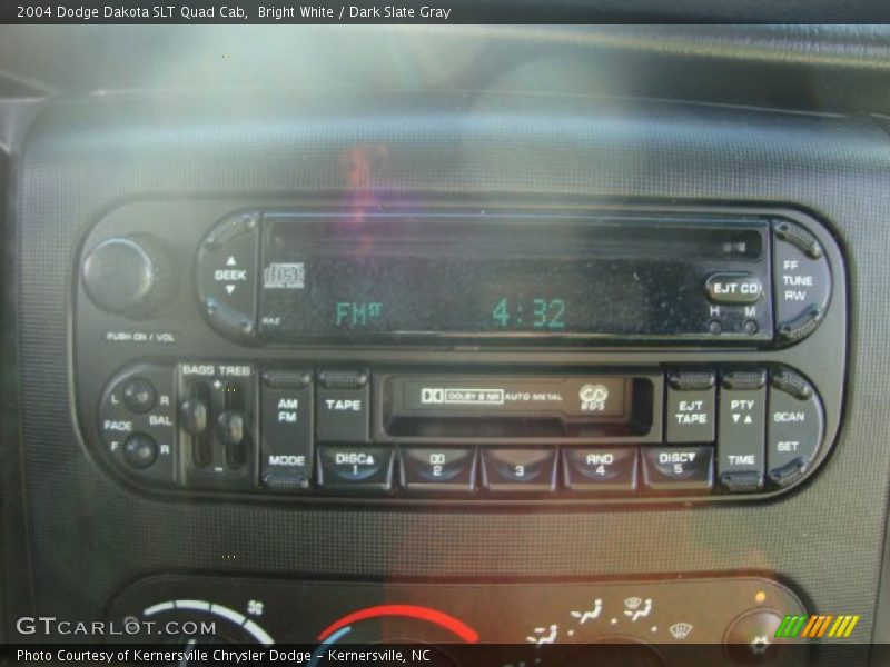 Audio System of 2004 Dakota SLT Quad Cab