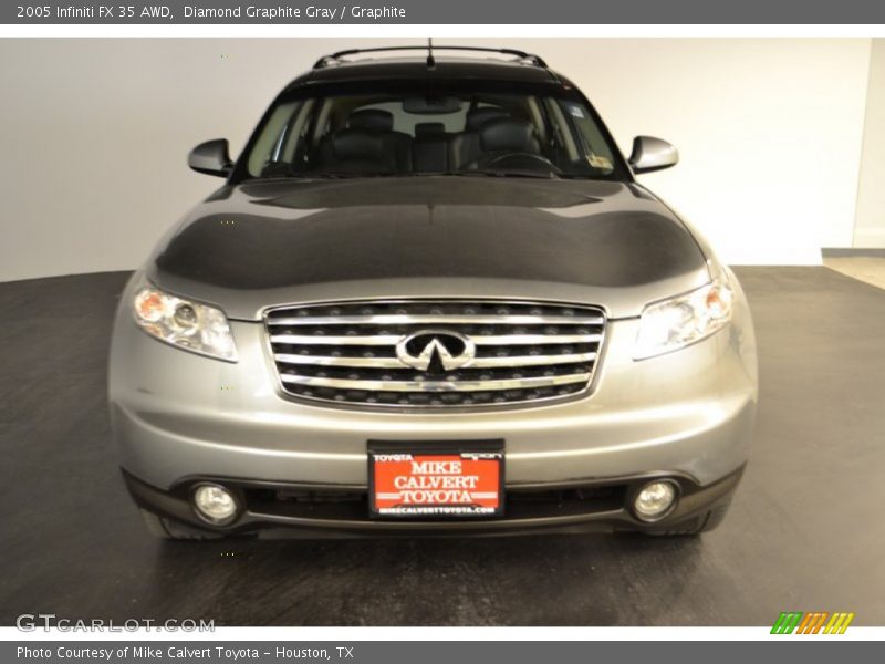 Diamond Graphite Gray / Graphite 2005 Infiniti FX 35 AWD