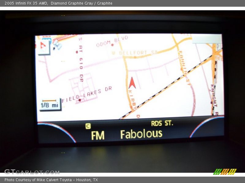 Diamond Graphite Gray / Graphite 2005 Infiniti FX 35 AWD