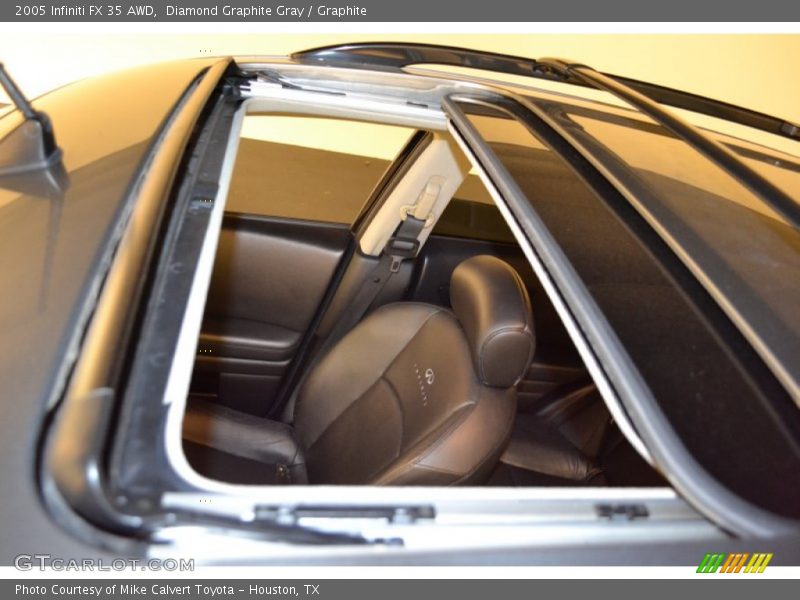 Diamond Graphite Gray / Graphite 2005 Infiniti FX 35 AWD