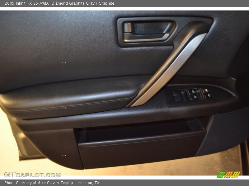 Diamond Graphite Gray / Graphite 2005 Infiniti FX 35 AWD