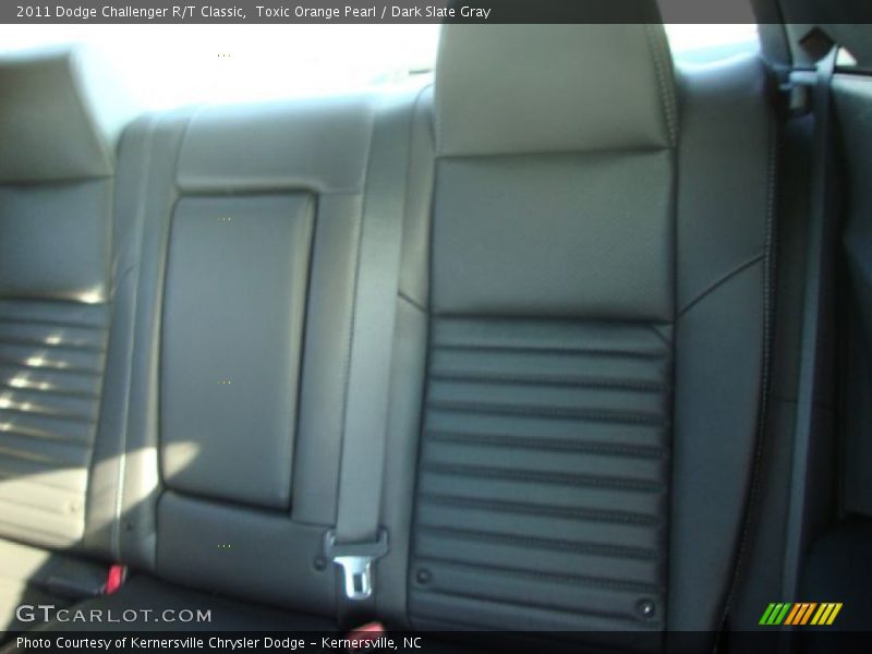 Toxic Orange Pearl / Dark Slate Gray 2011 Dodge Challenger R/T Classic