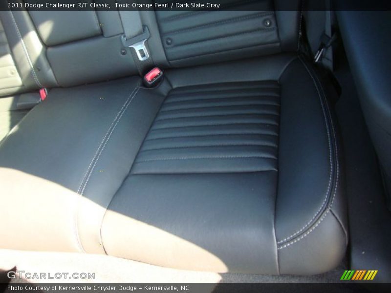 Toxic Orange Pearl / Dark Slate Gray 2011 Dodge Challenger R/T Classic