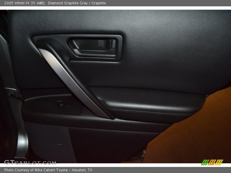 Diamond Graphite Gray / Graphite 2005 Infiniti FX 35 AWD