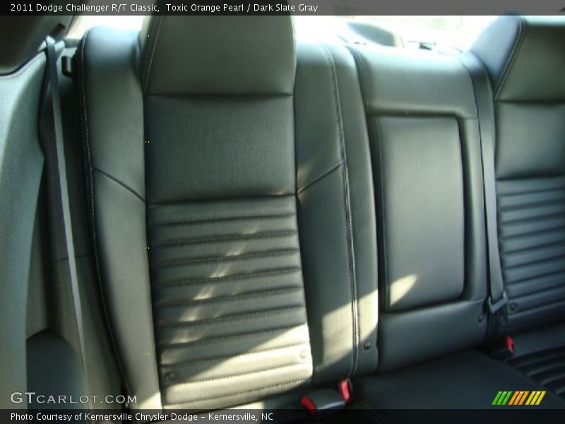 Toxic Orange Pearl / Dark Slate Gray 2011 Dodge Challenger R/T Classic