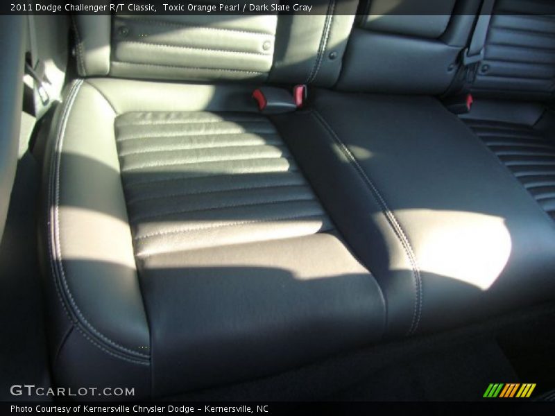 Toxic Orange Pearl / Dark Slate Gray 2011 Dodge Challenger R/T Classic