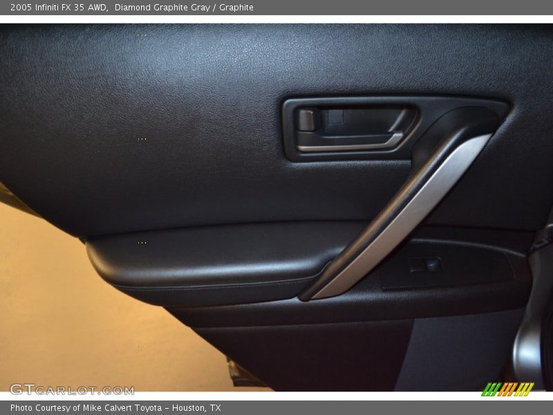 Diamond Graphite Gray / Graphite 2005 Infiniti FX 35 AWD