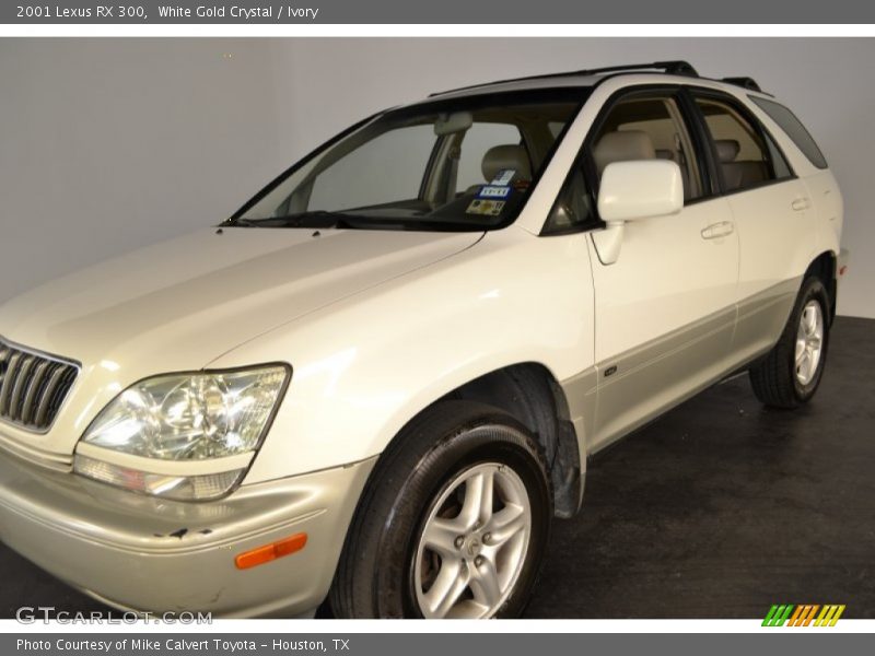 White Gold Crystal / Ivory 2001 Lexus RX 300