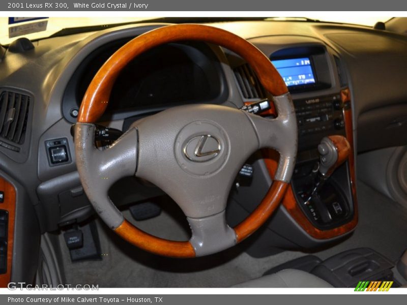 White Gold Crystal / Ivory 2001 Lexus RX 300
