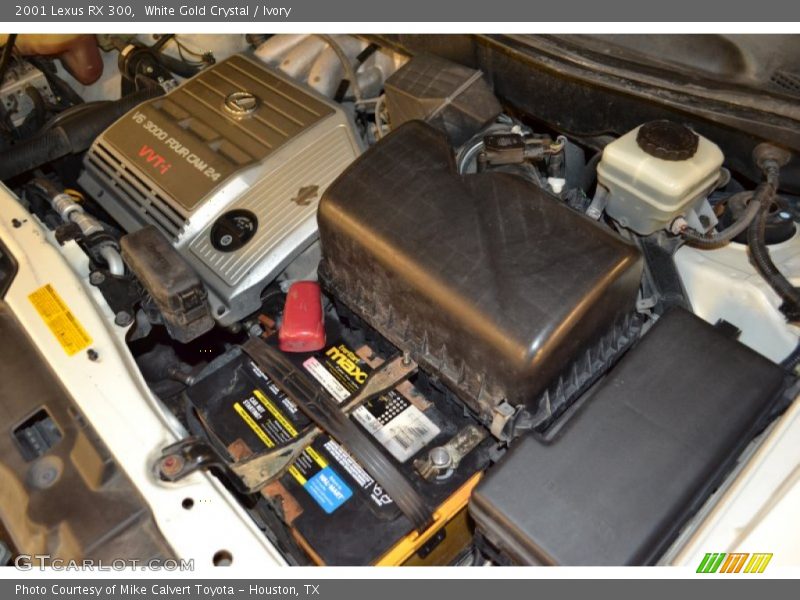 White Gold Crystal / Ivory 2001 Lexus RX 300