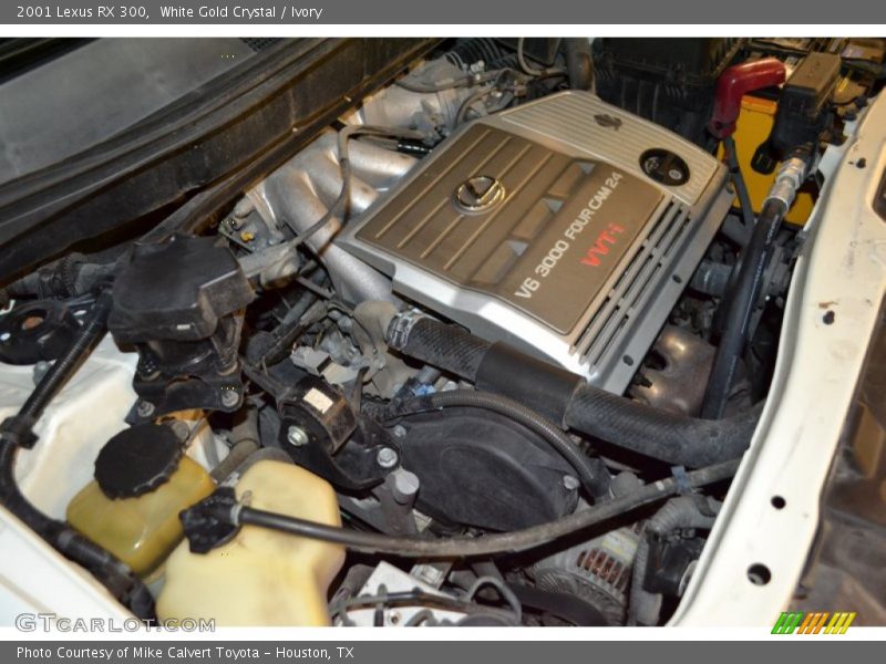 White Gold Crystal / Ivory 2001 Lexus RX 300