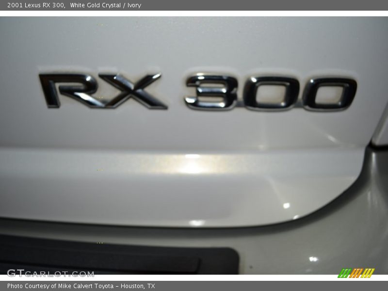 White Gold Crystal / Ivory 2001 Lexus RX 300