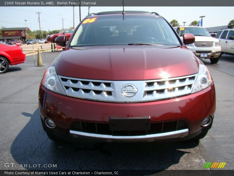 Merlot Pearl / Charcoal 2006 Nissan Murano SL AWD
