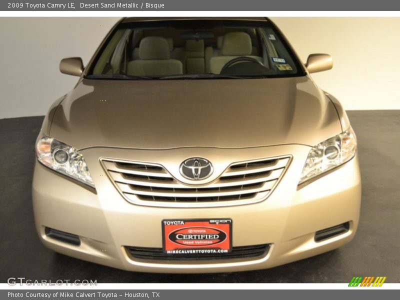 Desert Sand Metallic / Bisque 2009 Toyota Camry LE