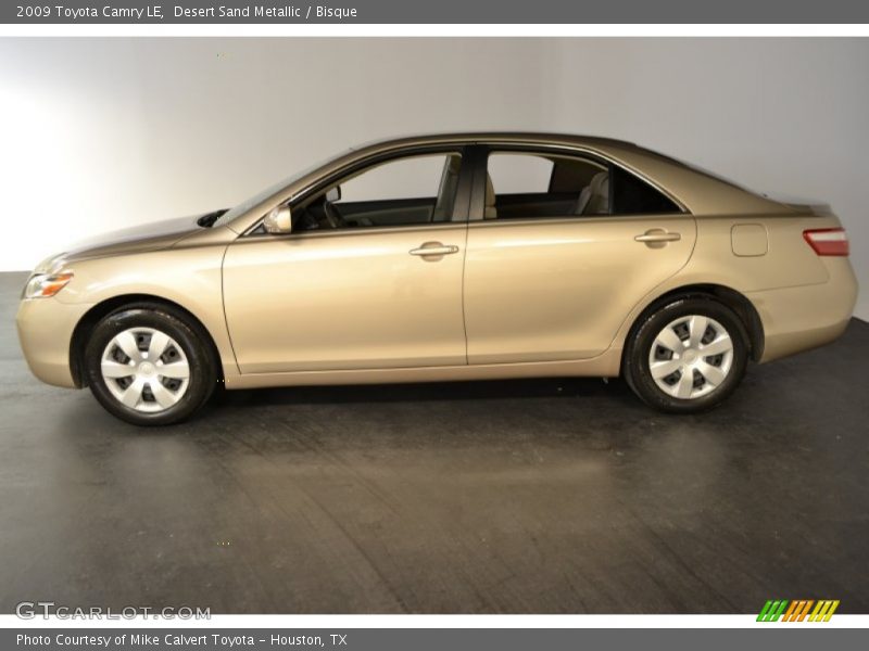 Desert Sand Metallic / Bisque 2009 Toyota Camry LE