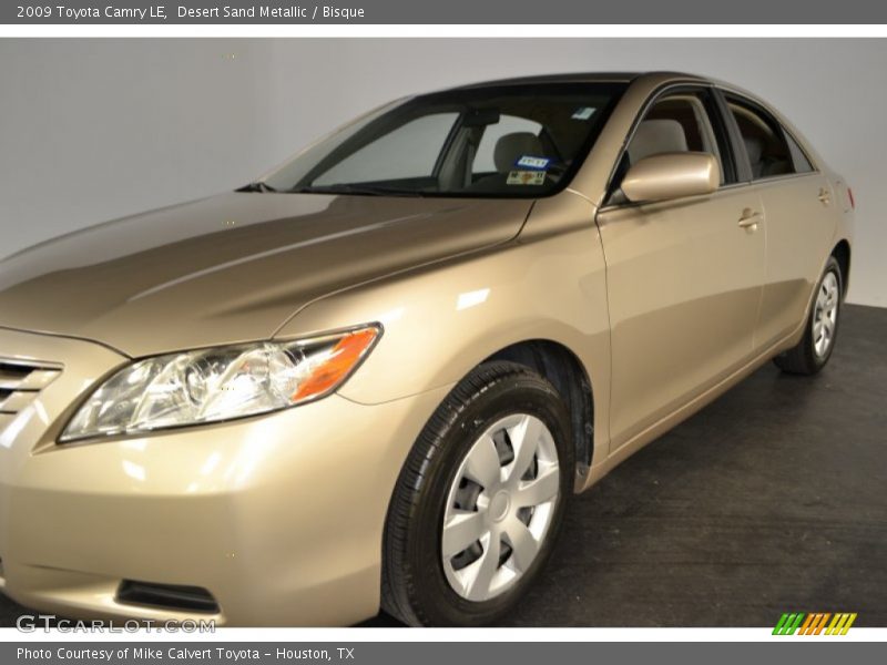 Desert Sand Metallic / Bisque 2009 Toyota Camry LE